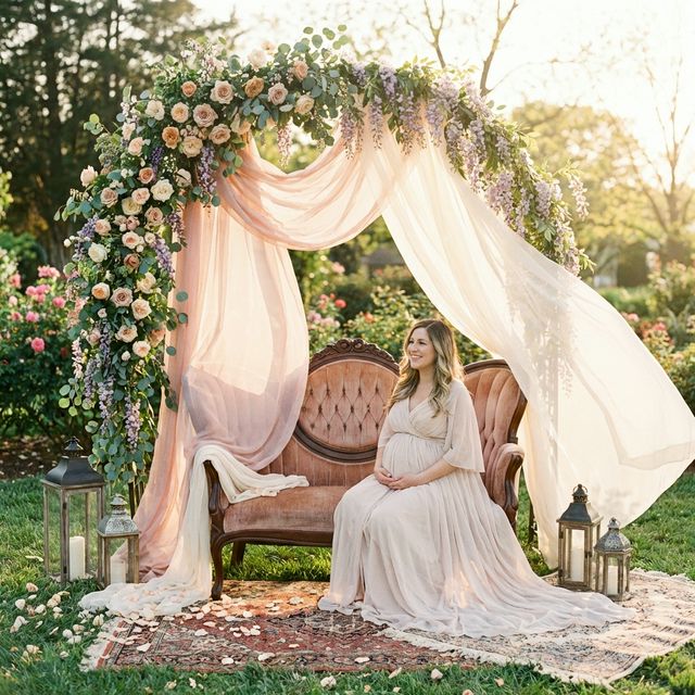 Garden Glow Maternity